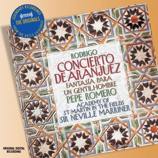 Concierto De Aranjuez, Fantasia Para Un Gentilhombre - Pepe Romero (Chitarra), Augustin Leon Ara (Violino)