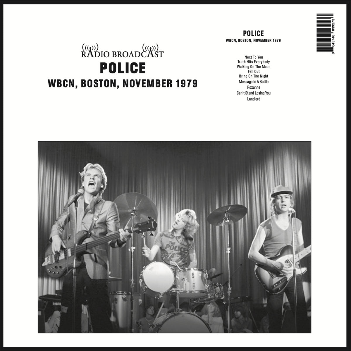 The Police - WBCN, Boston - November 1979