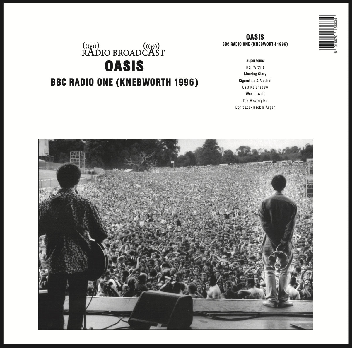 Oasis - BBC Radio One (Knebworth 1996)