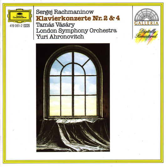 Sergei Rachmaninow, Tamás Vásáry, London Symphony Orchestra, Yuri Ahronovitch – Klavierkonzerte Nr.2 & 4